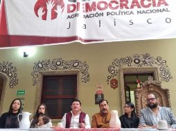 Es una agrupación política nacional creada desde el 2021 y hace unos días firmó el convenio para participar en el próximo proceso electoral. EL INFORMADOR / J. VELAZCO