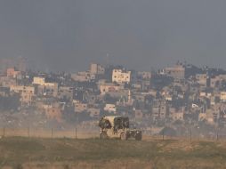 Los kibutz aledaños a Gaza se convirtieron en una zona de desastre, casas y autos quemados. EFE / A. SULTAN