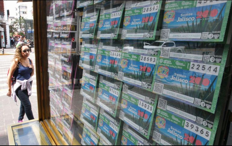 El costo para este sorteo es de 120 pesos mexicanos. EL INFORMADOR/ ARCHIVO.