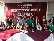 Claudia Delgadillo y su equipo. EL INFORMADOR/ H. Figueroa