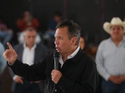 Pablo Lemus aprovechó la ocasión para desear a todos los presentes una feliz Navidad. CORTESÍA/PABLO LEMUS