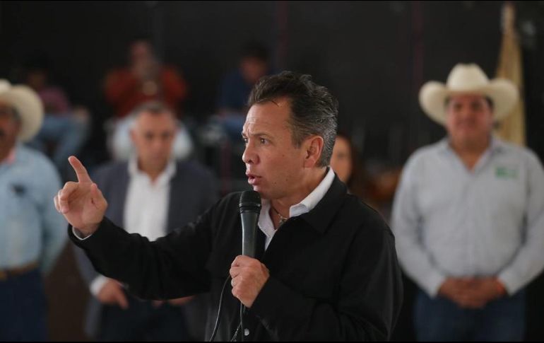 Pablo Lemus aprovechó la ocasión para desear a todos los presentes una feliz Navidad. CORTESÍA/PABLO LEMUS