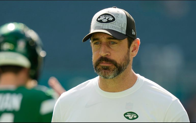 Rodgers no está totalmente repuesto del desgarro del tendón de Aquiles izquierdo. AP/L. Sladky