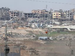 Está previsto que el gabinete de guerra israelí se reúna esta noche para discutir las condiciones para un acuerdo. EFE / A. SULTAN