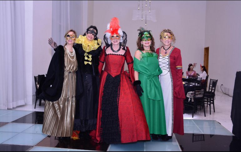 Laura Laveaga, Fabiola de Watanabe, Adriana Villase. GENTE BIEN JALISCO/ Marifer Rachedñor, Maty Leaño y  Aracely Villa