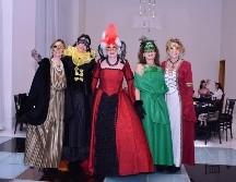 Laura Laveaga, Fabiola de Watanabe, Adriana Villaseñor, Maty Leaño y  Aracely Villa. GENTE BIEN JALISCO/ Marifer Rached