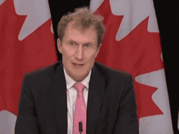 El ministro de Inmigración canadiense, Marc Miller, anunció la medida en una conferencia de prensa.X/TheCounterSgnl