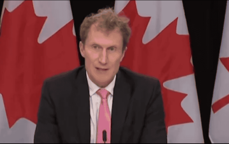 El ministro de Inmigración canadiense, Marc Miller, anunció la medida en una conferencia de prensa.X/TheCounterSgnl