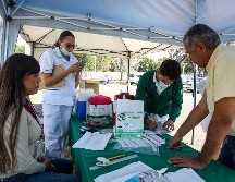 Varios pacientes vacunados en el módulo Drive Thru frente al Estadio Jalisco,  indicaron que por comodidad y gratuidad, continuarán usando el servicio. EL INFORMADOR / H. Figueroa