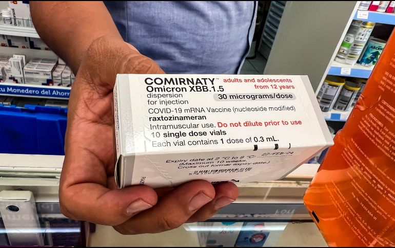 La vacuna de Pfizer tiene un precio de 859 pesos. EL INFORMADOR/H. Figueroa