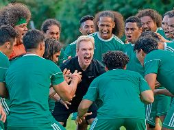 Escena del filme que retrata la historia del equipo masculino de futbol de Samoa Americana. ESPECIAL