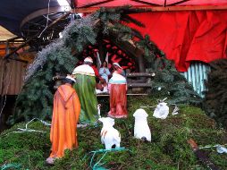 La Semarnat recomienda utilizar sustitutos de estos componentes del tradicional nacimiento. EL UNIVERSAL / EELG