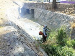 Los principales canales de la ciudad se mantienen secos por la explotación urbana del espacio. ESPECIAL / Gobierno de Zapopan