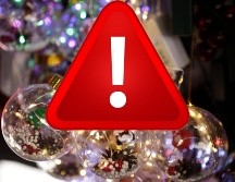 Existe la posibilidad de cortocircuitos por sobrecarga de energía en extensiones navideñas, lo que a su vez puede provocar incendios a través de adornos, árboles secos y otros materiales inflamables. EL INFORMADOR / ARCHIVO