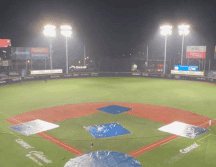 El duelo estaba programado para las 18:00 horas, sin embargo, aproximadamente desde las 17:00 horas cayó una precipitación. ESPECIAL/ Charros de Jalisco.