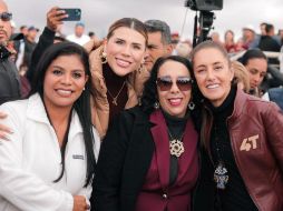 En un mitin en Playas de Rosarito, Sheinbaum habó de los proyectos prioritarios que tiene para Baja California. X/@Claudiashein