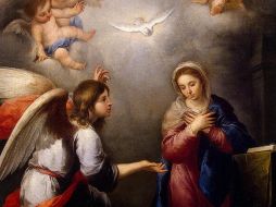 «Entró el ángel a donde ella estaba y le dijo: 