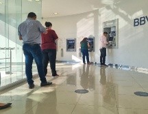 Las personas podrán acceder a los cajeros automáticos que se encuentren en servicio. EL INFORMADOR/ARCHIVO