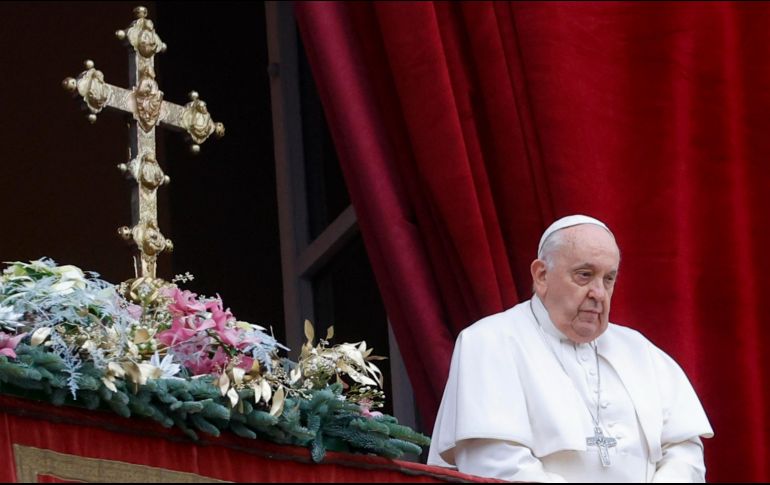 El Papa Francisco pidió hoy el cese de las operaciones militares en Gaza. EFE
