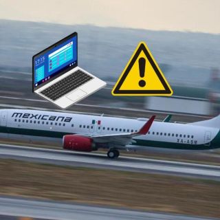 Reportan fallas en la página web de Mexicana de Aviación