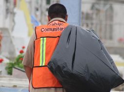 El trabajo comunitario es una forma de pagar las faltas administrativas generadas en la entidad. Especial / Cortesia Ayuntamiento de Guadalajara