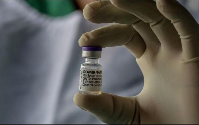 Comirnaty fue recientemente aprobada por la Comisión Federal para la Protección contra Riesgos Sanitarios (Cofepris) para su venta al público en México. EFE / ARCHIVO