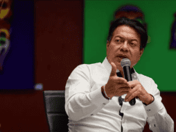 Por acuerdo de la Comisión Nacional de Elecciones se pospondrá el proceso de definición de candidaturas a diputaciones federales, anunció Mario Delgado. EL INFORMADOR / H. FIGUEROA