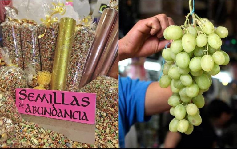 En el caso de las uvas, pueden representar un deseo o un propósito para el año que acaba de comenzar. SUN / ARCHIVO