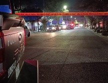 La camioneta de la empresa de la paquetería fue hallada, abandonada en el cruce de Magnolia y Aldama. ESPECIAL / Policía de Guadalajara