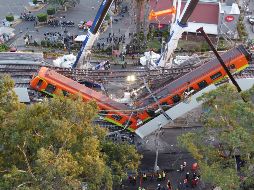 La línea 12 colapsó un 3 de mayo de 2021, ocasionando la muerte de 26 y más de 100 heridos. EFE