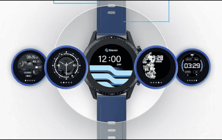 En lo que se refiere al reloj inteligente 400 de Steren, el laboratorio del consumidor encontró que ofrece información completa a las y los consumidores. ESPECIAL / STEREN