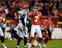 Los Bengals se quedarán fuera una vez que finalice el partido de la próxima semana contra los Browns de Cleveland, que se dirigen a los playoffs. AP / C. Riedel
