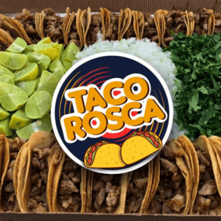 ¿Dónde comprar Rosca de Reyes hecha de tacos en Ciudad de México?