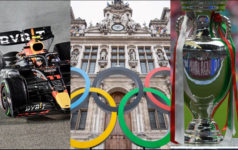 Entre los eventos deportivos de 2024 destacan los Juegos Olímpicos de París, la Eurocopa de Naciones y la Copa América. ESPECIAL / AFP