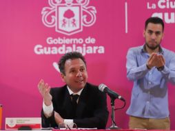 Pablo Lemus Navarro, precandidato de Movimiento Ciudadano a la gubernatura de Jalisco, impulsó que los tapatíos regresen al Centro de Guadalajara. EL INFORMADOR/ ARCHIVO