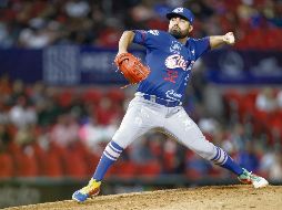 Alemao Hernández fue el abridor de los Charros, colgando argollas por espacio de cinco entradas de labor para quedarse con el triunfo. CORTESÍA/ Charros de Jalisco