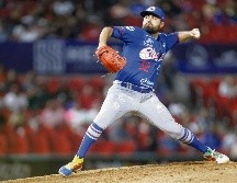 Alemao Hernández fue el abridor de los Charros, colgando argollas por espacio de cinco entradas de labor para quedarse con el triunfo. CORTESÍA/ Charros de Jalisco