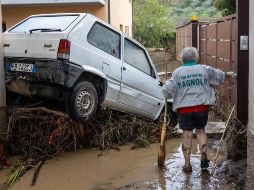 Más de 300 alertas de inundación en Inglaterra y Gales, cortes eléctricos en miles de hogares e interrupciones del transporte son los efectos del primer temporal del año. AFP / F. SCOPPA