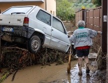Más de 300 alertas de inundación en Inglaterra y Gales, cortes eléctricos en miles de hogares e interrupciones del transporte son los efectos del primer temporal del año. AFP / F. SCOPPA