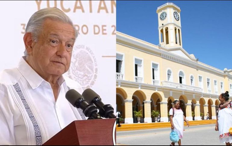 El Mandatario federal también informó que este miércoles, tras su conferencia mañanera, encabezará en Motul la ceremonia por los 100 años del asesinato de Felipe Carrillo Puerto. SUN / ARCHIVO