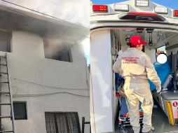 Fue necesario el apoyo de paramédicos de la Cruz Verde, quienes atendieron a los afectados. ESPECIAL / PC JALISCO