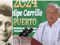 AMLO dedicará su último año de mandato a la memoria de Felipe Carrillo Puerto. ESPECIAL / Secretaría de Cultura / SUN