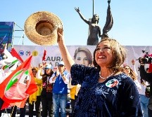 Xóchitl Gálvez acusó al presidente Andrés Manuel López Obrador de robarse el dinero que se ha gastado en la Refinería Dos Bocas. EL INFORMADOR/ A. NAVARRO.