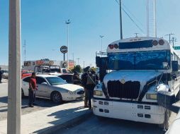 Entre los migrantes secuestrados había mujeres, niños y hasta un bebé. Se trasladaban en un autobús cuyo destino era Matamoros. ESPECIAL