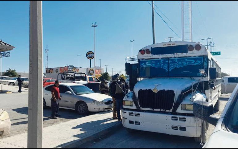 Entre los migrantes secuestrados había mujeres, niños y hasta un bebé. Se trasladaban en un autobús cuyo destino era Matamoros. ESPECIAL