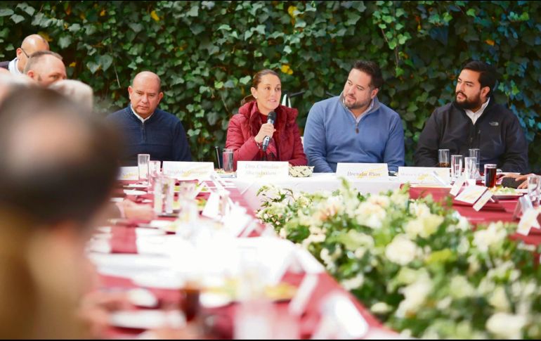 Claudia Sheinbaum se reunió con empresarios de Chihuahua. ESPECIAL