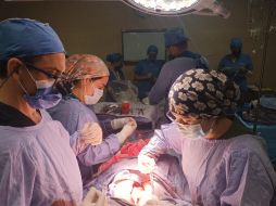 Se trató de la donación de riñones, hígado, córneas y tejido osteomuscular por parte del cuerpo del hombre. ESPECIAL/ Hospital Civil