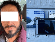 Entre los artículos había dos micrófonos, una tableta electrónica y una grabadora. ESPECIAL/COMISARÍA