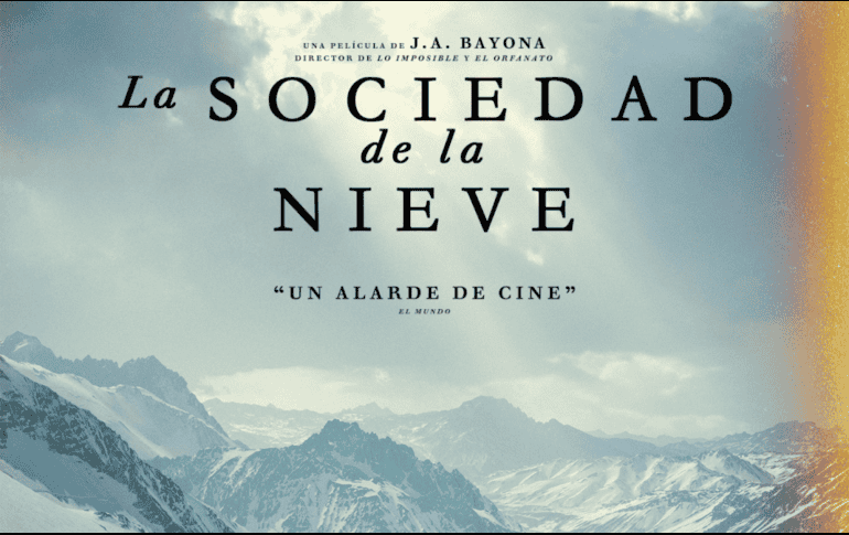 La Sociedad de la Nieve ha sido nominada a los Premios Oscar representando a España. NETFLIX