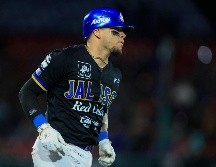 Sebastián Valle destacó en la ofensiva jalisciense al pegar cuadrangulares en la segunda y en la octava entrada. CORTESIA/Charros de Jalisco